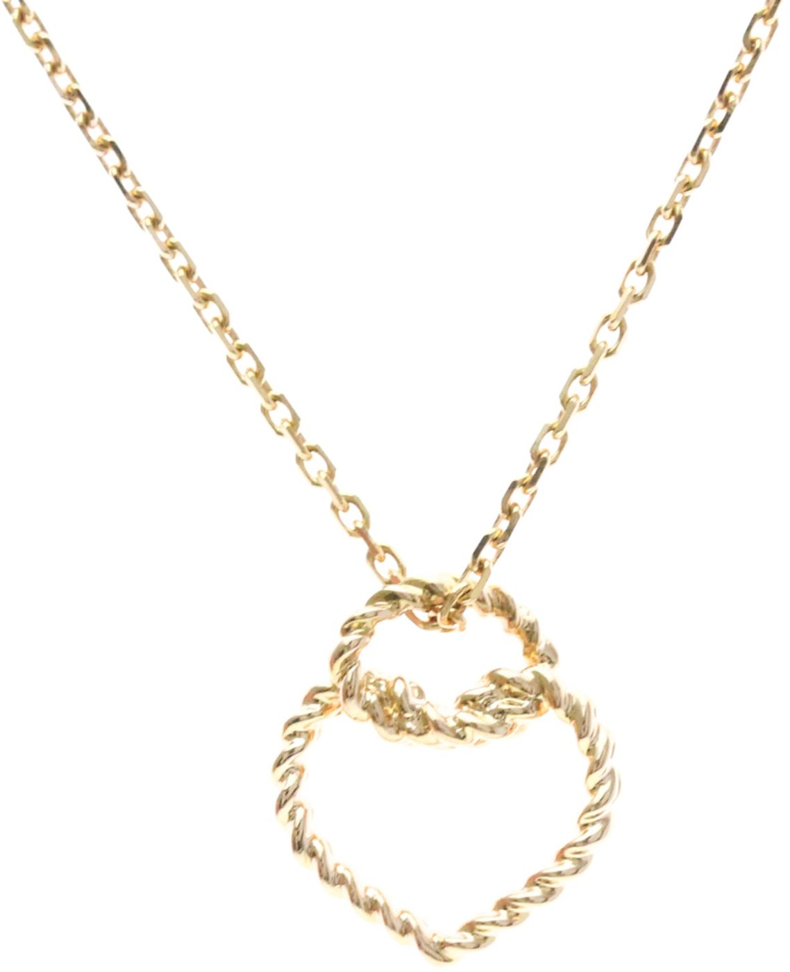 Cartier Torta Heart Pendant 18K Rose Gold