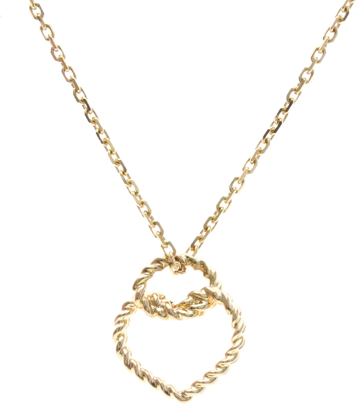 Cartier Torta Heart Pendant 18K Rose Gold