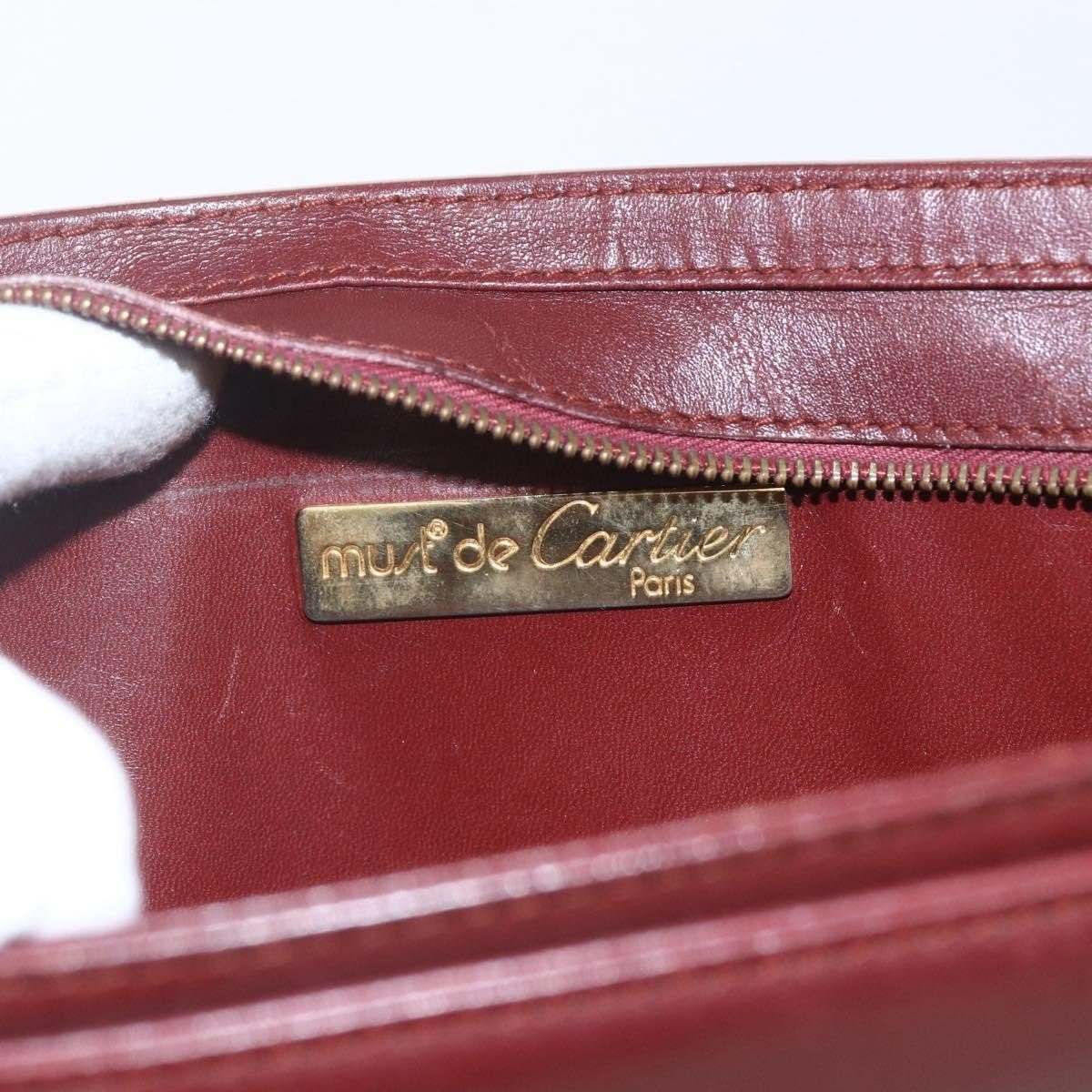 Cartier Must de Cartier Clutch Leather