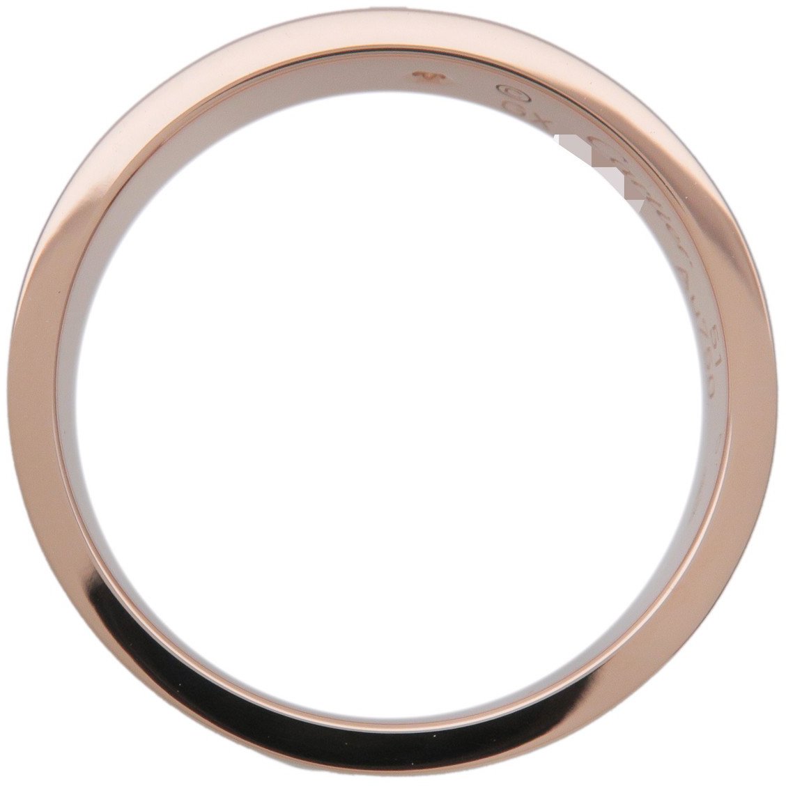Cartier Love Wedding Band 1 Diamond 18K Rose Gold with Diamond