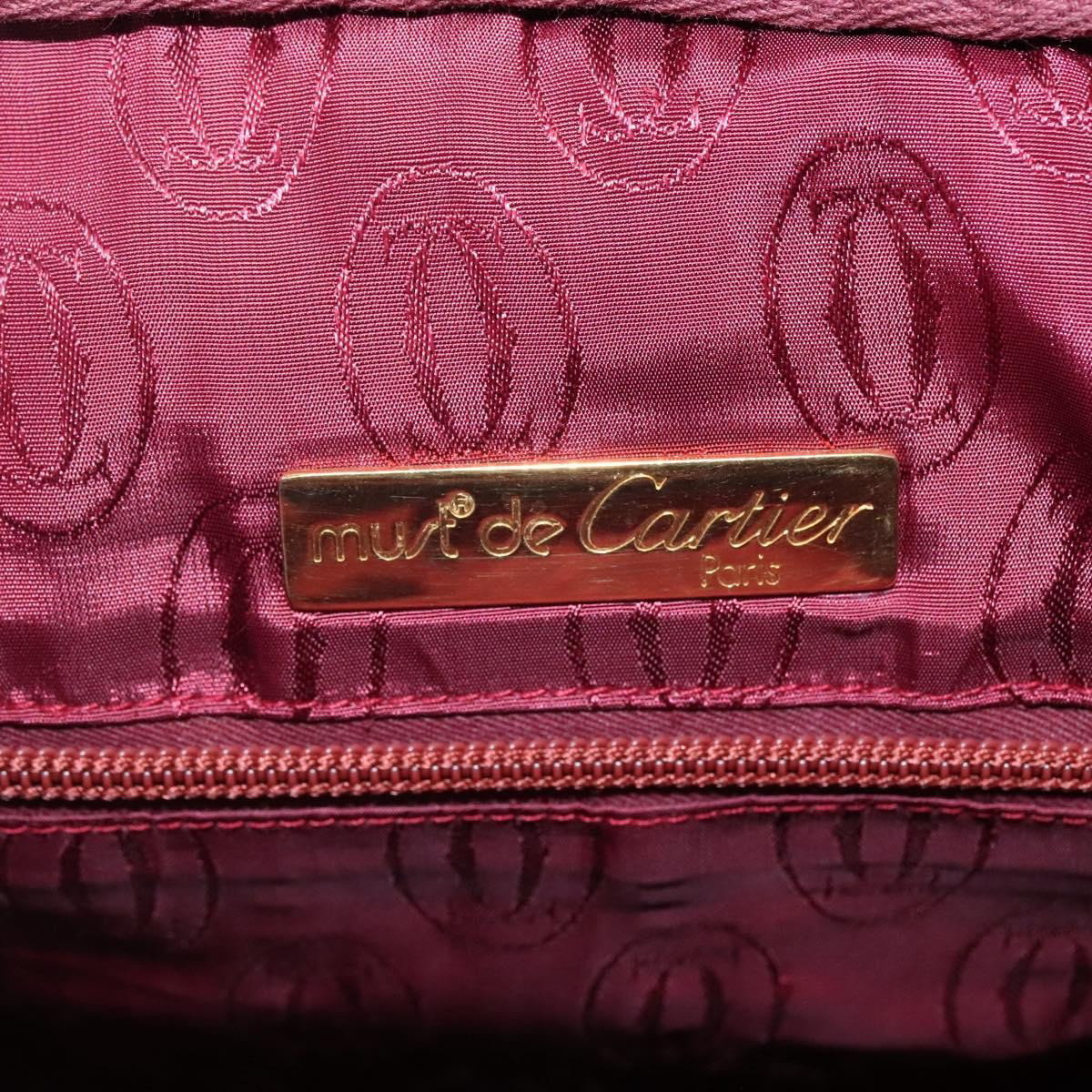 Cartier Tasseled Must de Cartier Leather