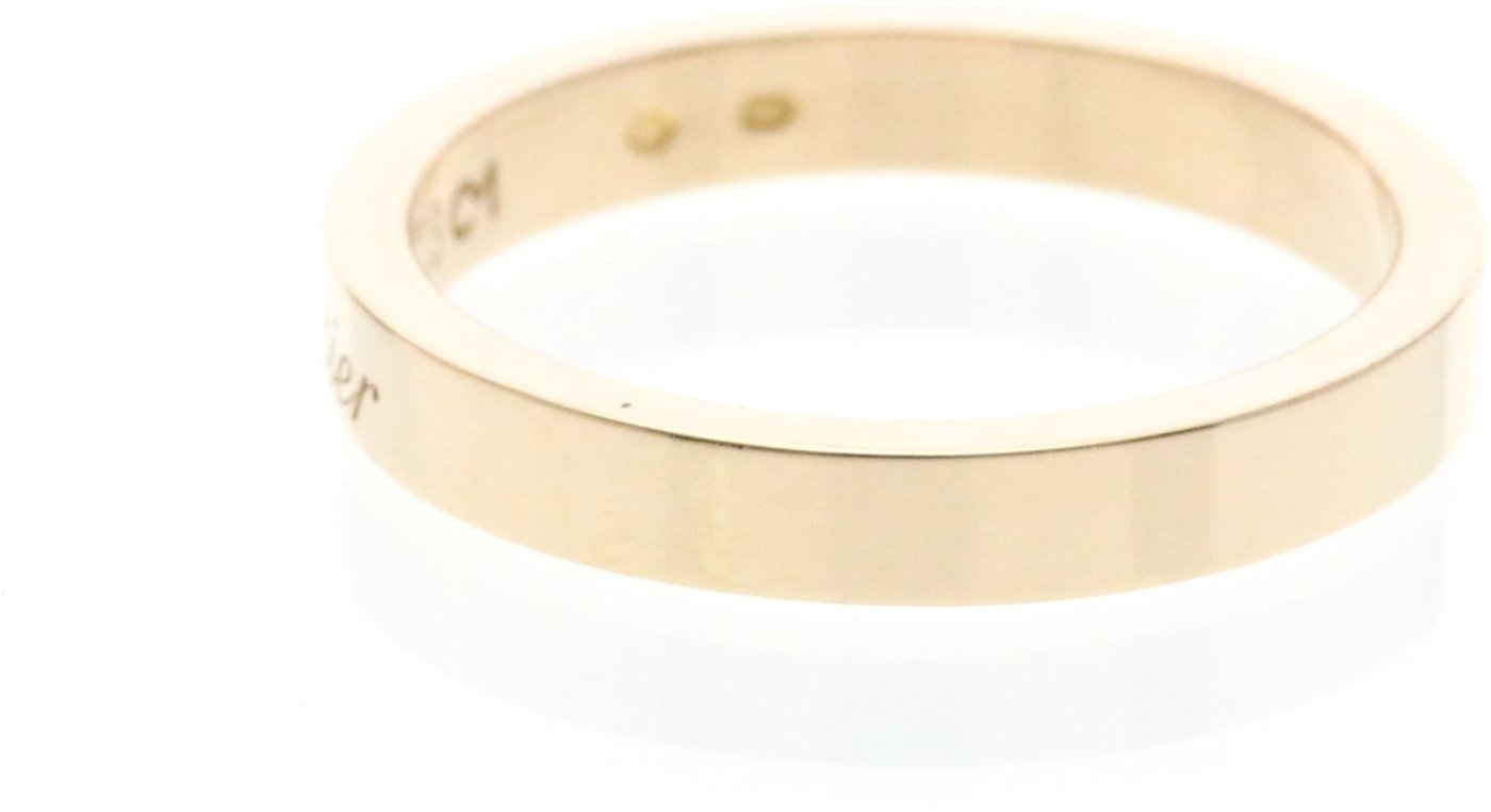 Cartier C de Cartier Wedding Band 18K Rose Gold 3mm