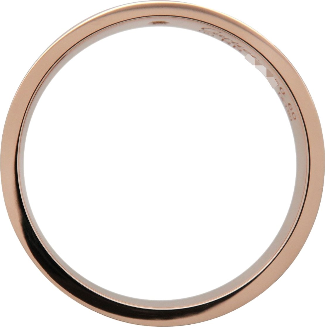Cartier Love Wedding Band 1 Diamond 18K Rose Gold with Diamond