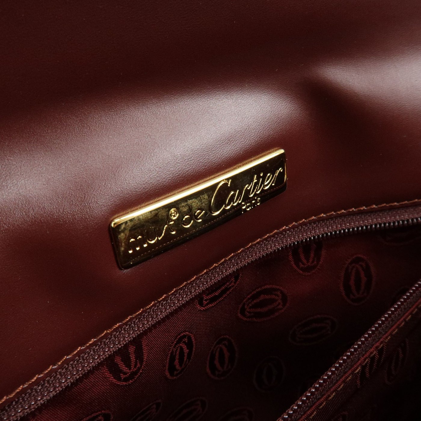 Cartier Must de Cartier Clutch Leather