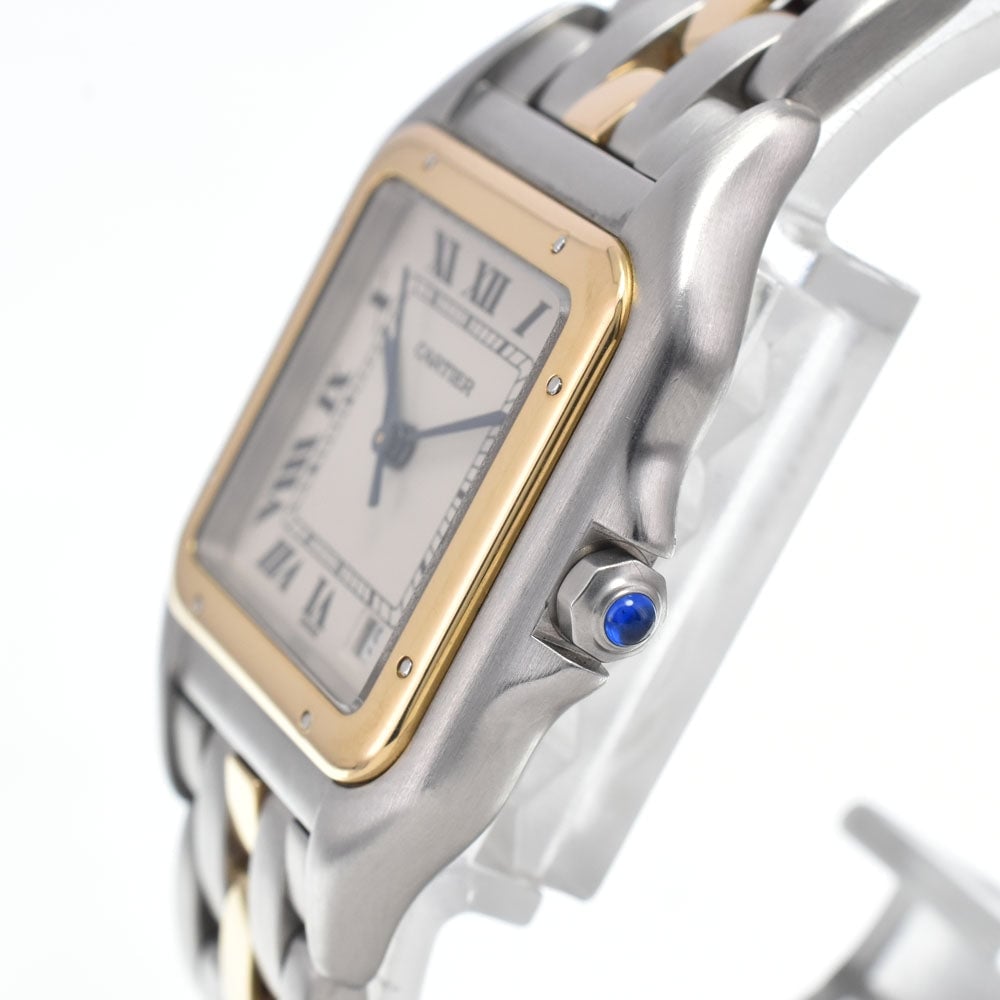 Cartier Vintage Panthere de Cartier Quartz Rose Gold with Diamond Bezel, Lugs and Bracelet 22