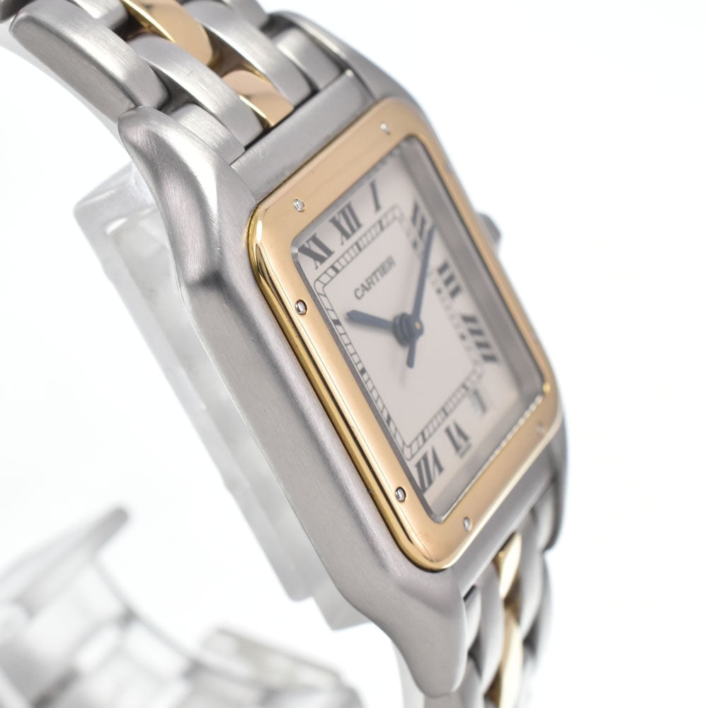 Cartier Vintage Panthere de Cartier Quartz Rose Gold with Diamond Bezel, Lugs and Bracelet 22
