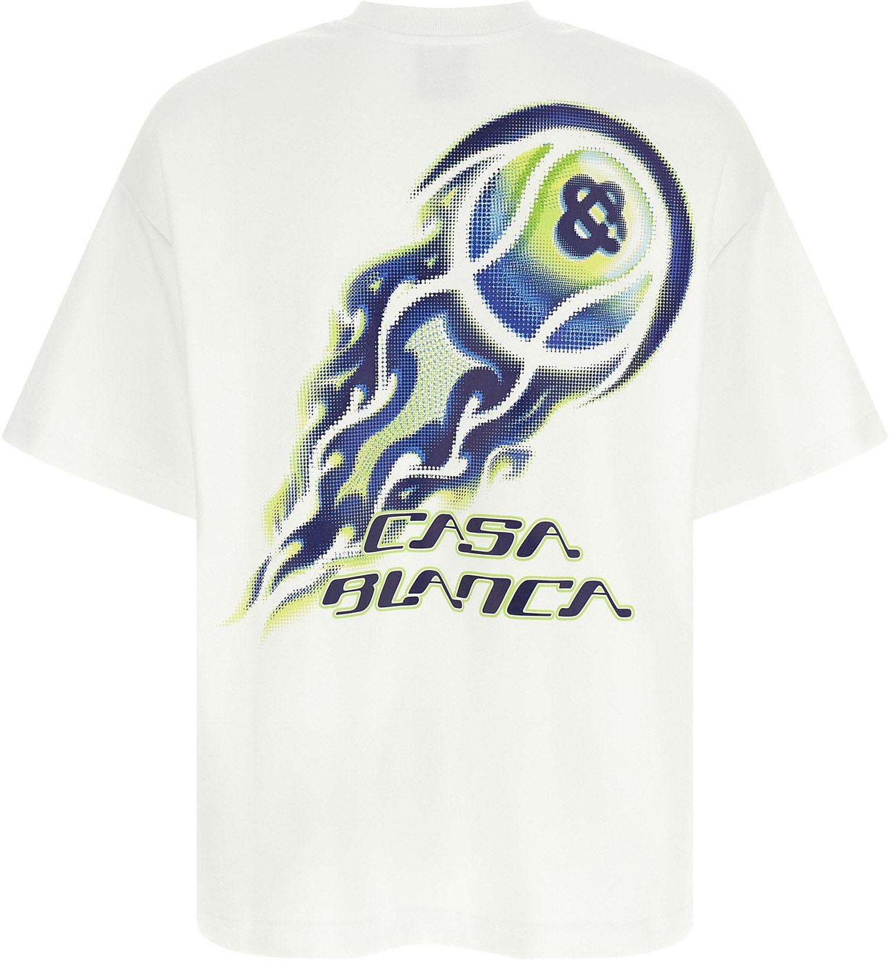 Casablanca Flaming Tennis Ball T-shirt