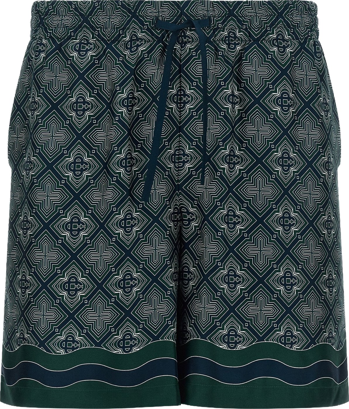 Casablanca Radiating Monogram Shorts