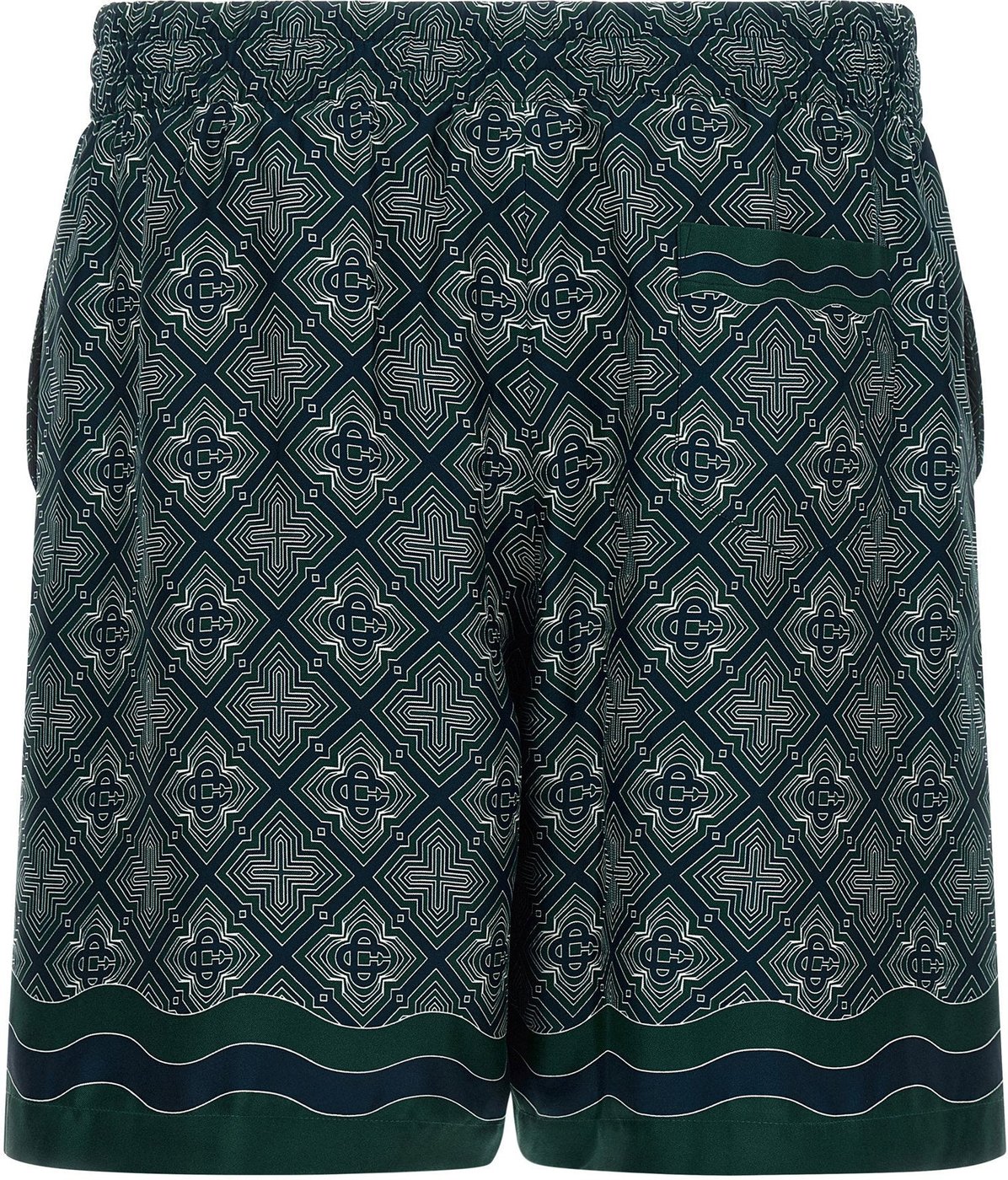 Casablanca Radiating Monogram Shorts