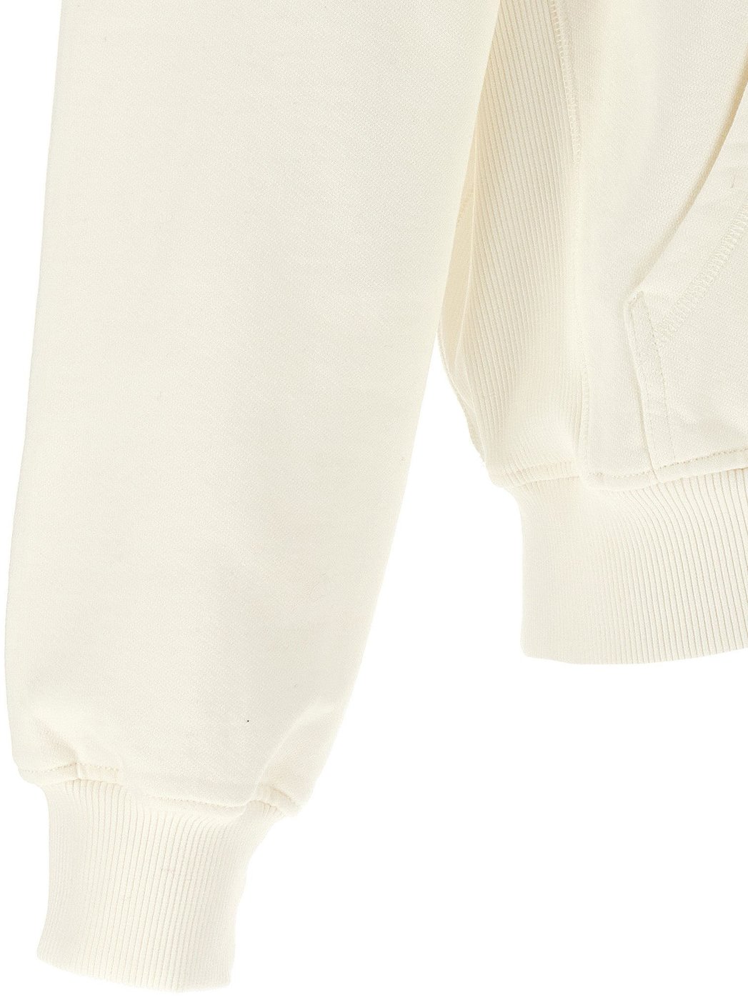 Casablanca White Cotton Sweatshirt