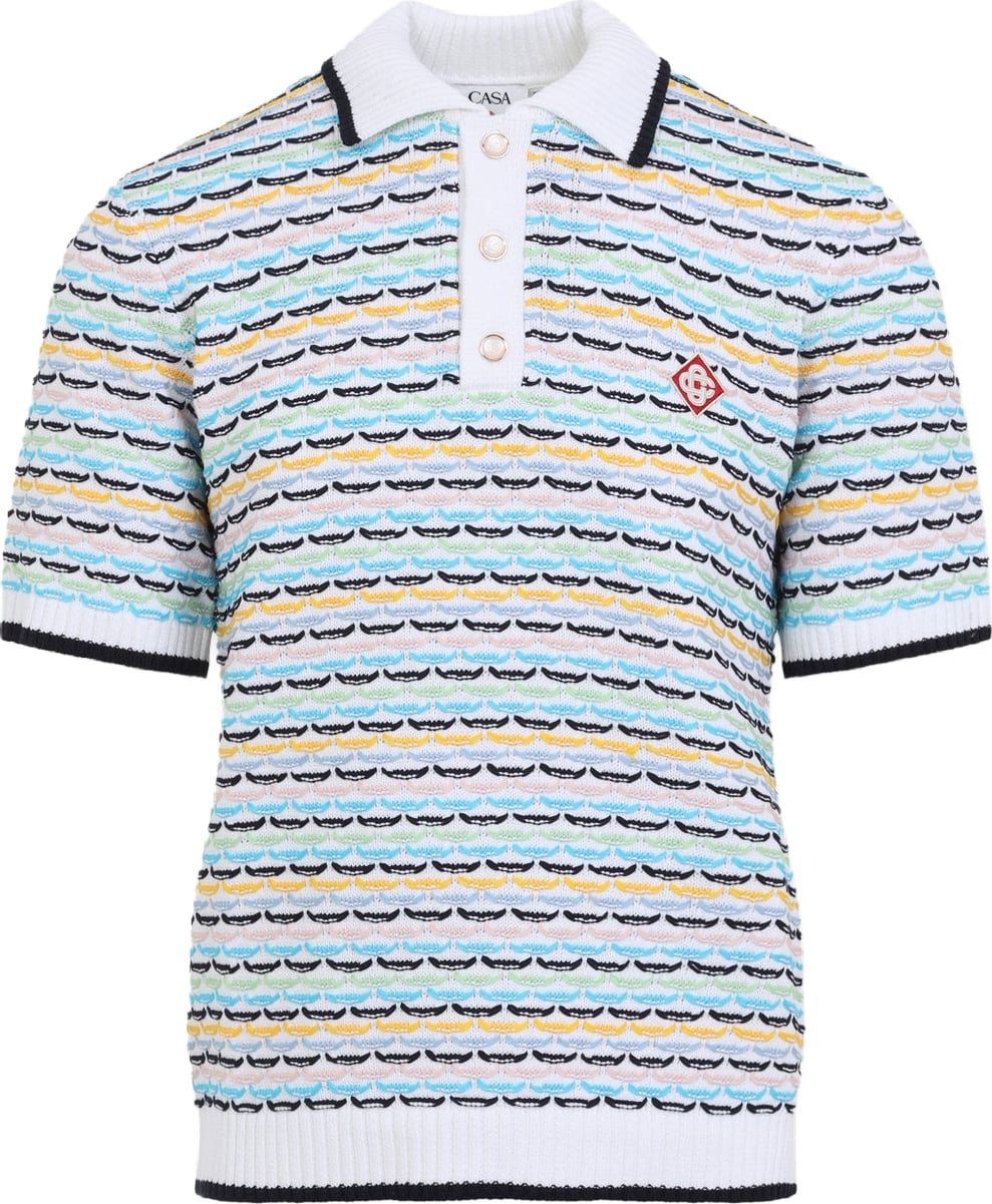 Casablanca Knitted Polo