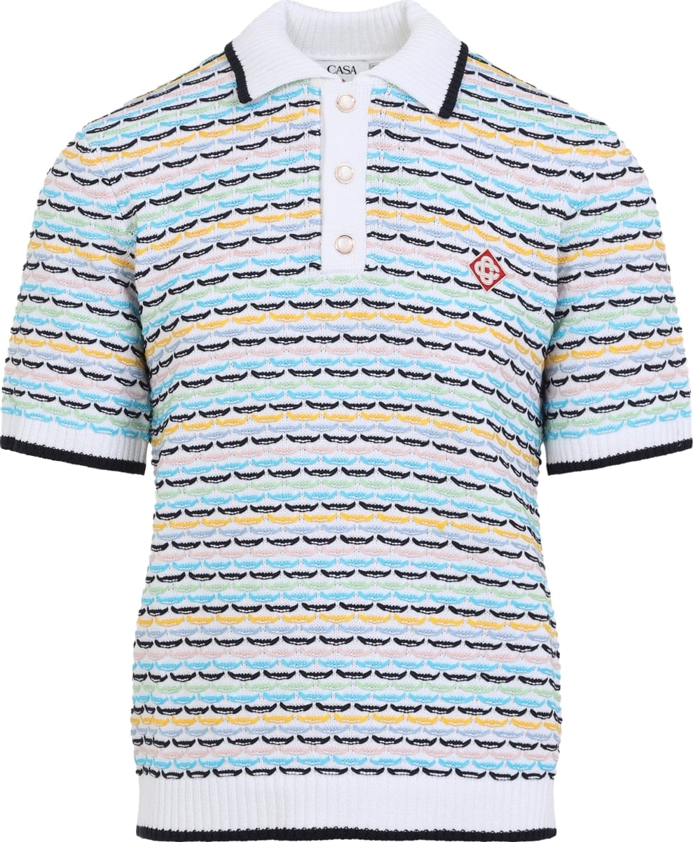Casablanca Knitted Polo