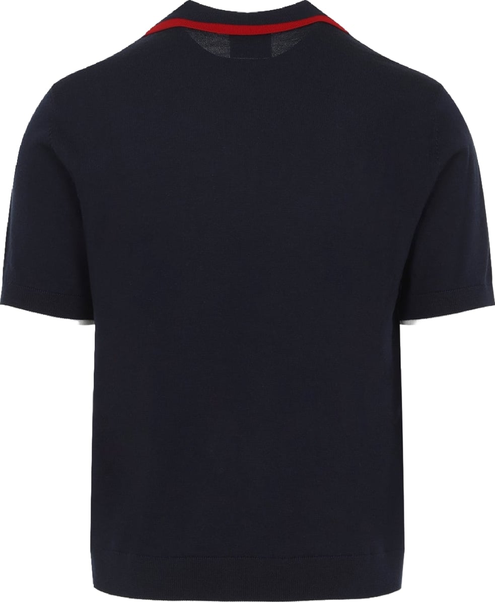 Casablanca Knitted Track Polo
