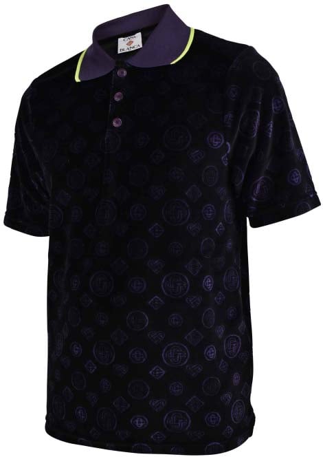 Monogram Velour Polo - Size: S