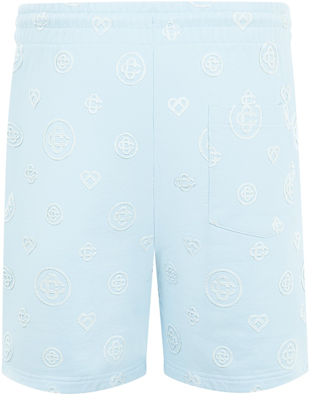 short blauw