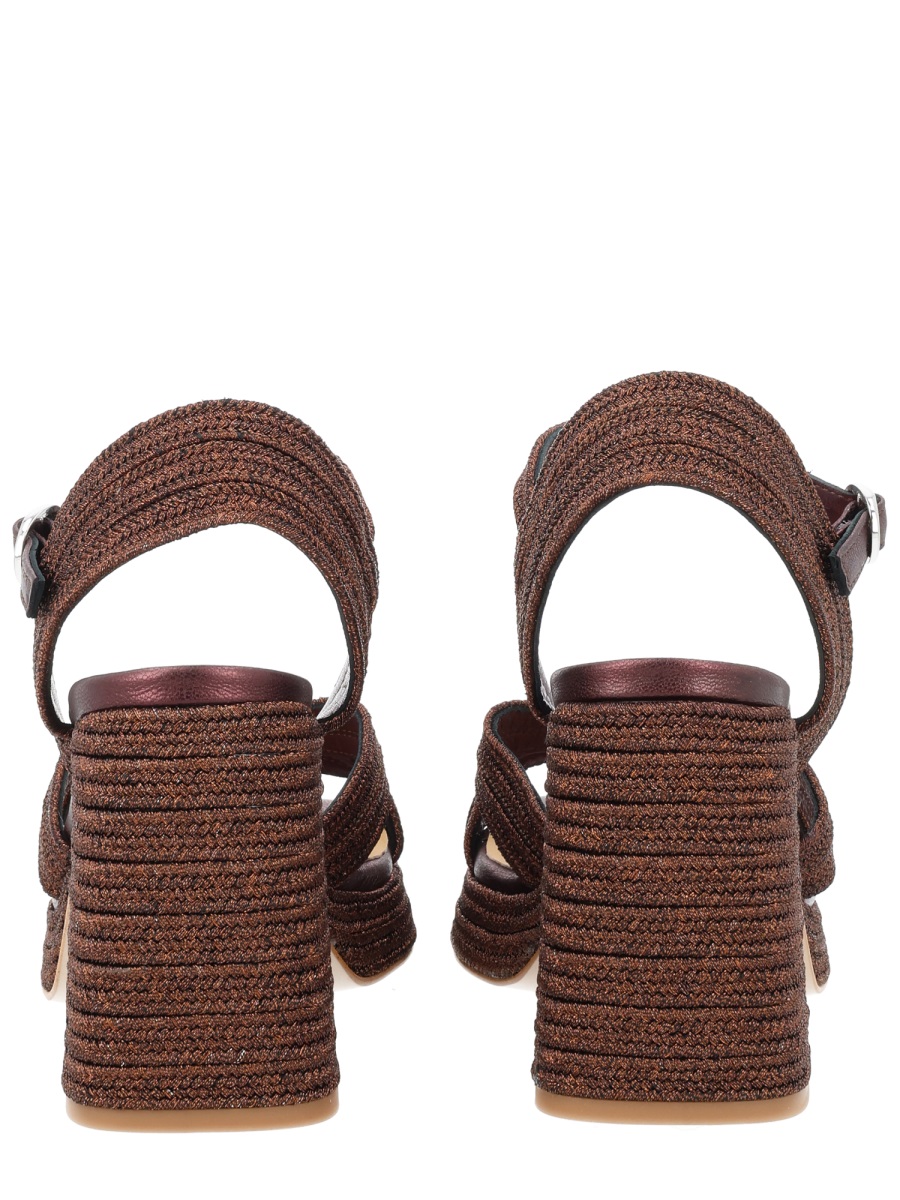 Neutrals Valley Braided Crisscross Strap Espadrilles