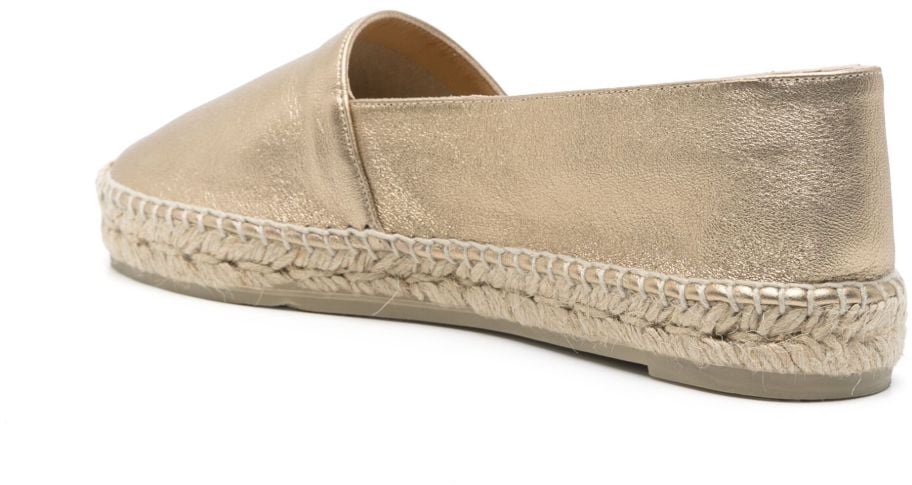 Flat Shoes Gold