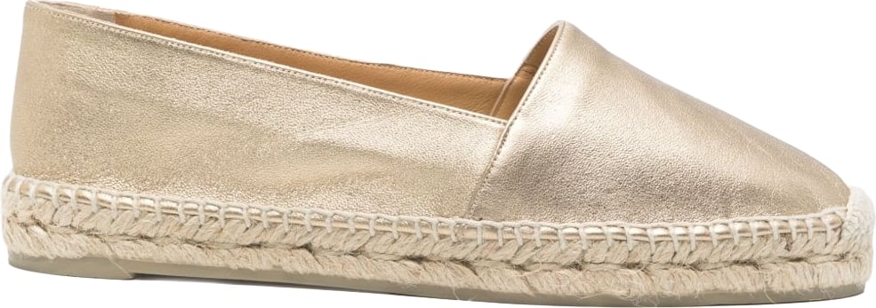 Flat Shoes Gold