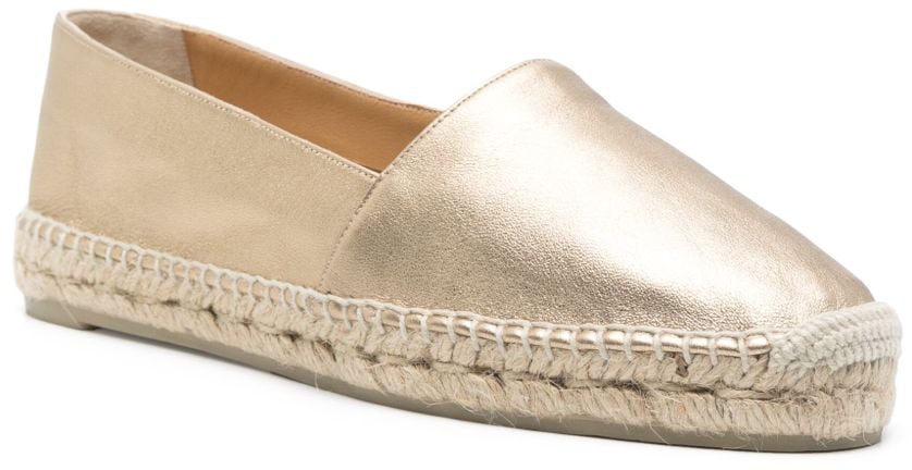 Flat Shoes Gold