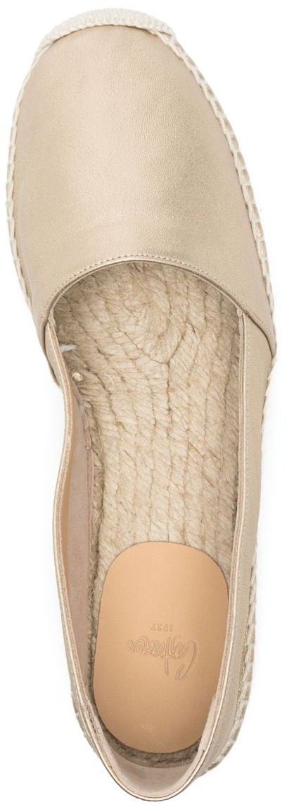 Flat Shoes Gold