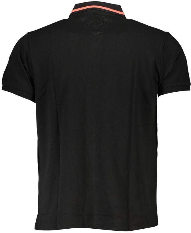 Cavalli Class Black Cotton Men's Polo Shirt
