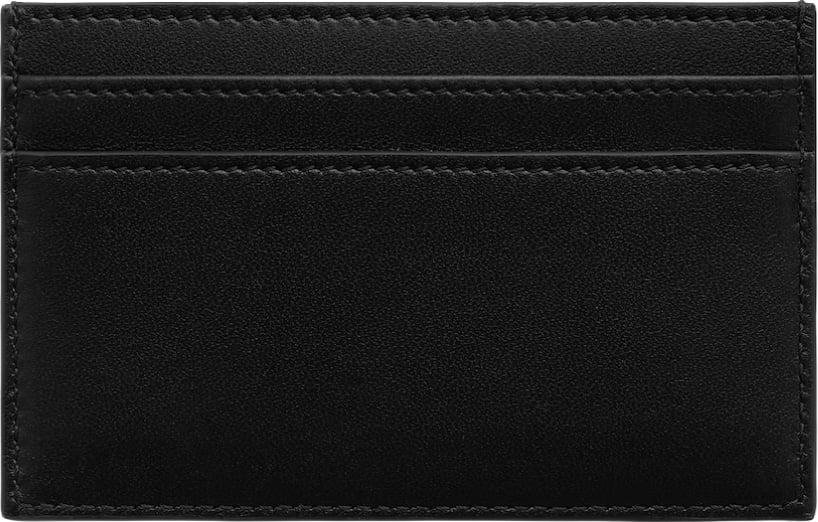 Celine Card Holder in Smooth Calfskin Black