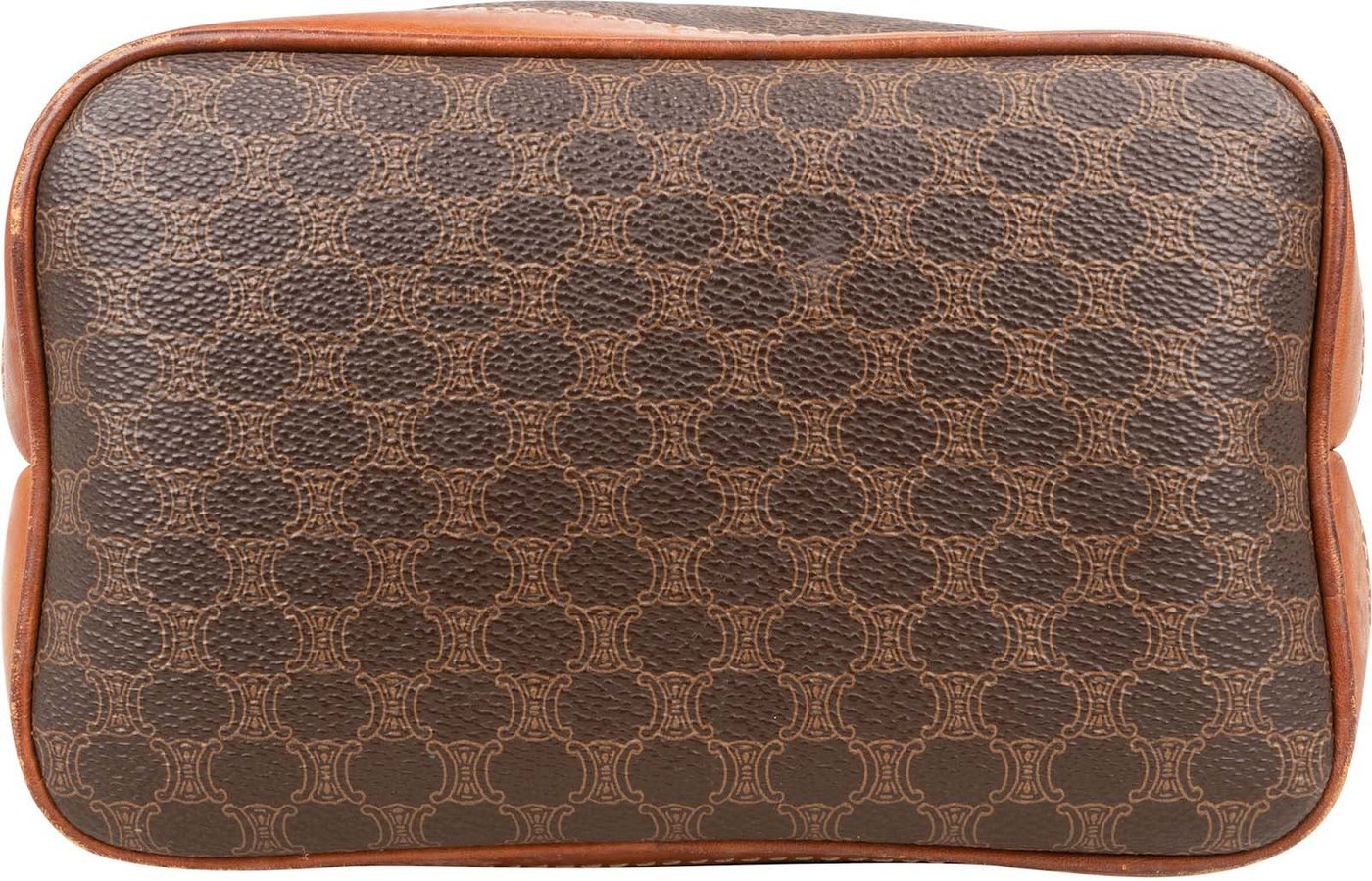 Celine Macadam Monogram Drawstring Bucket Crossbody Bag
