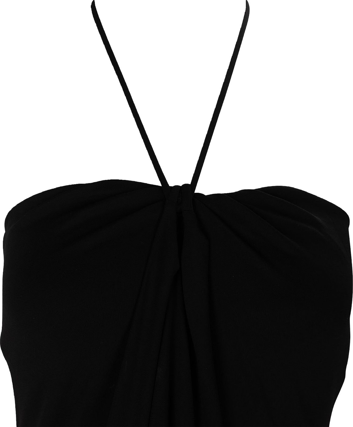Celine Black Neckholder Maxi Gown Dress (M)