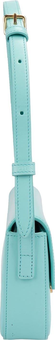 Celine Classic Boxcalf Leather Small Teen Triomphe Shoulder Bag
