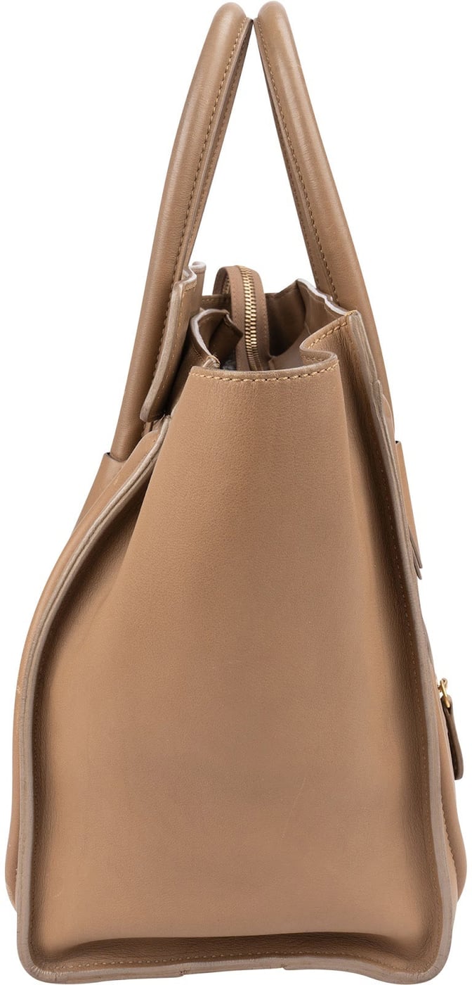 Celine Smooth Calfskin Luggage Handbag
