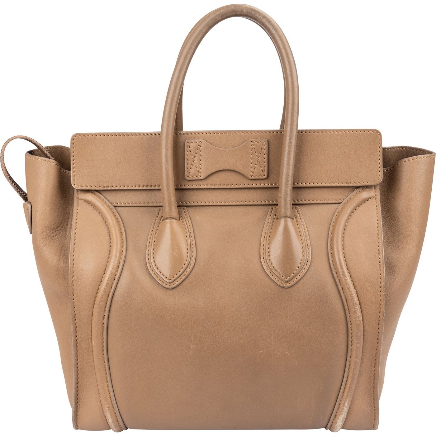 Celine Smooth Calfskin Luggage Handbag
