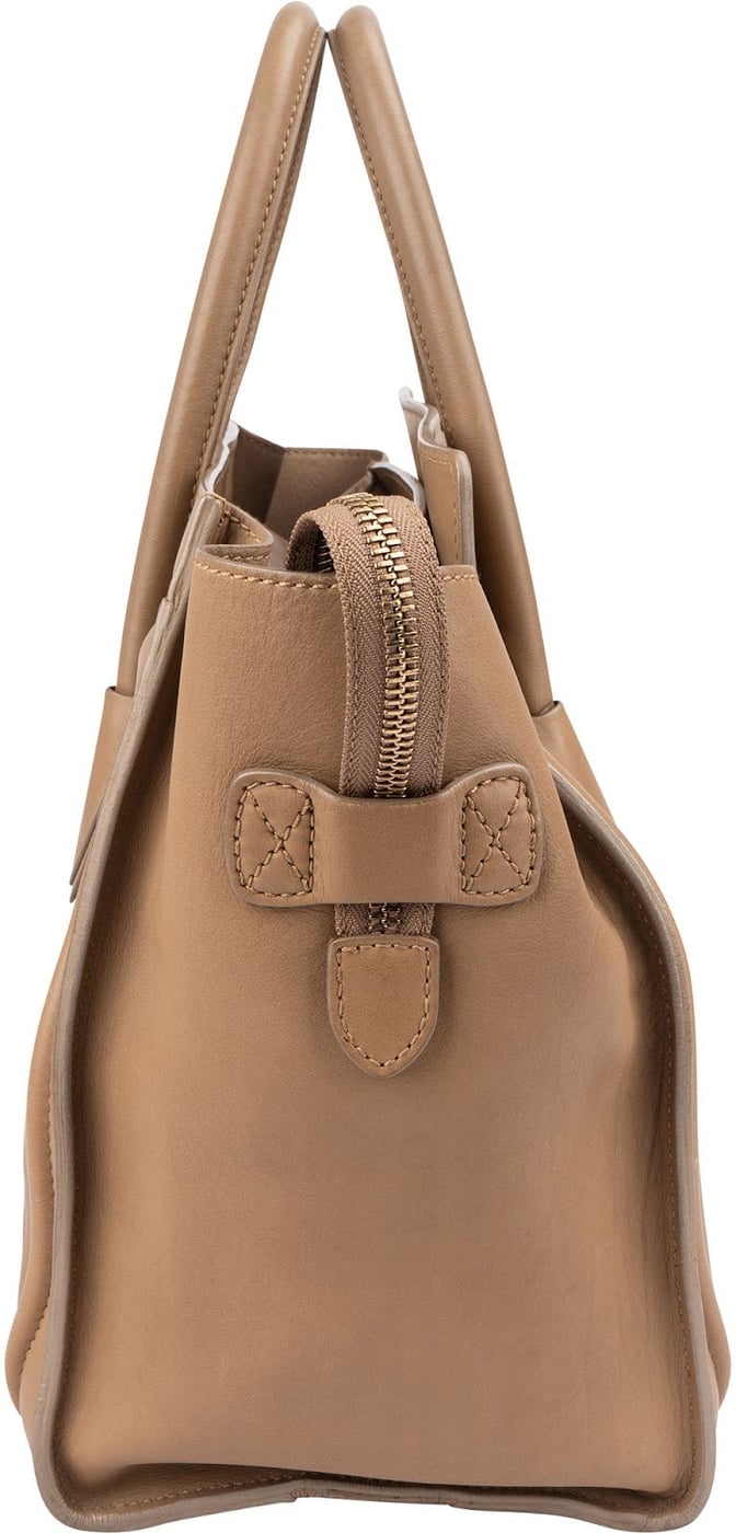 Celine Smooth Calfskin Luggage Handbag