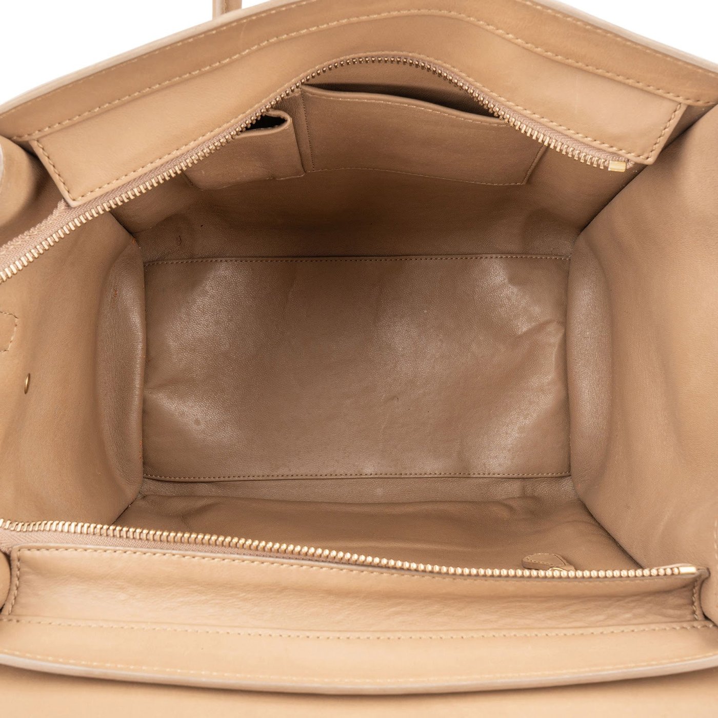 Celine Smooth Calfskin Luggage Handbag