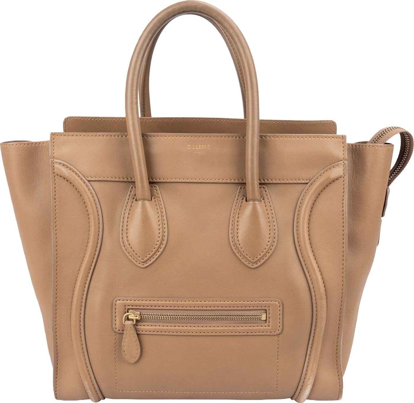Celine Smooth Calfskin Luggage Handbag