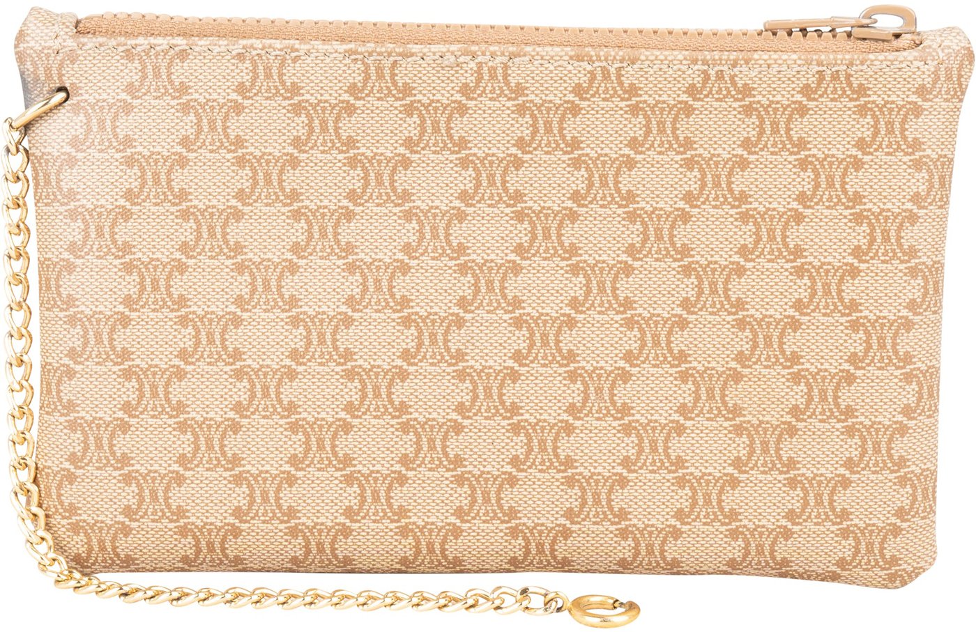 Celine Maccadam Monogram Chain Pouch