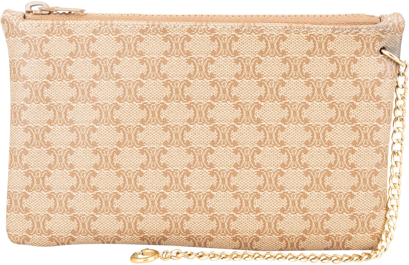 Celine Maccadam Monogram Chain Pouch