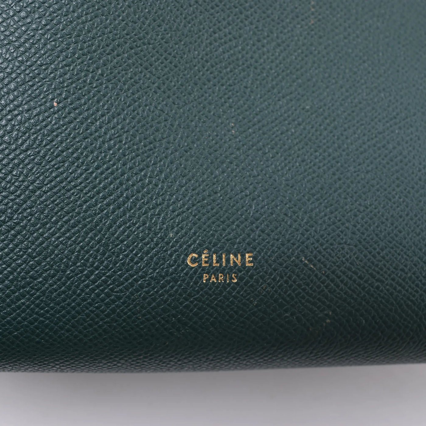 Celine Belt Bag Mini Leather 2way Handbag in Green