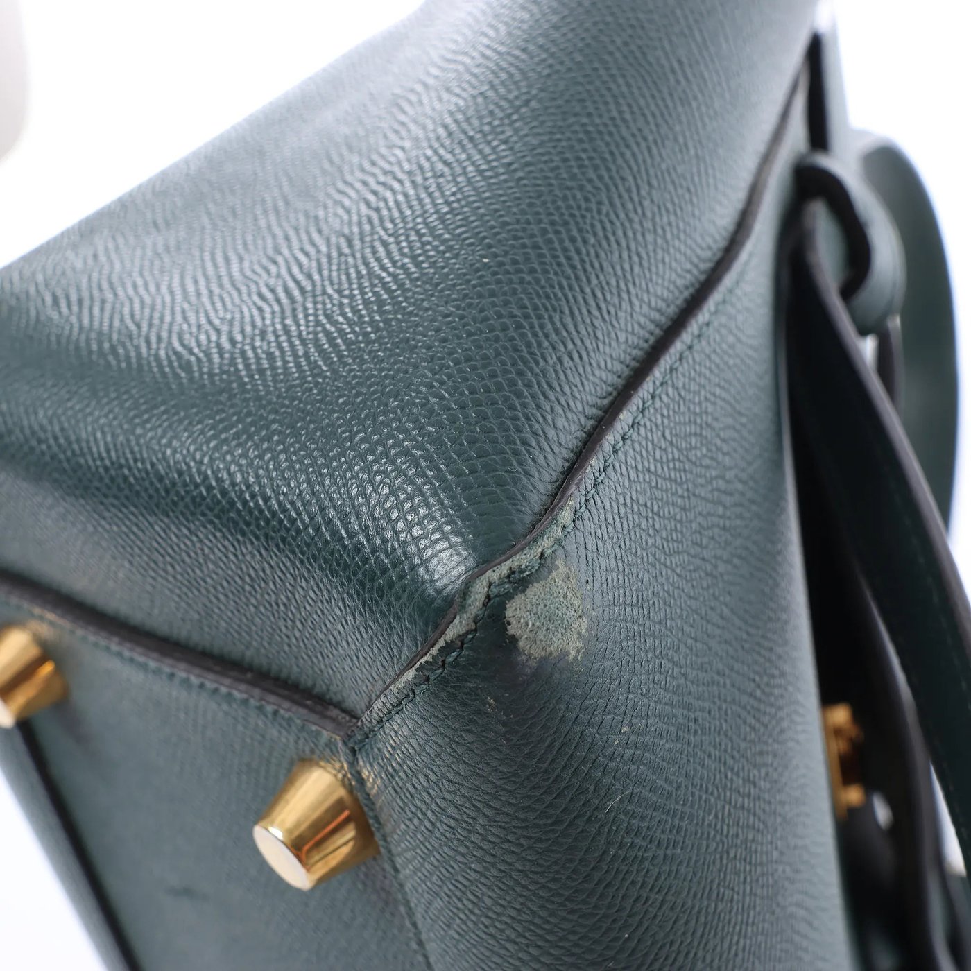 Celine Belt Bag Mini Leather 2way Handbag in Green