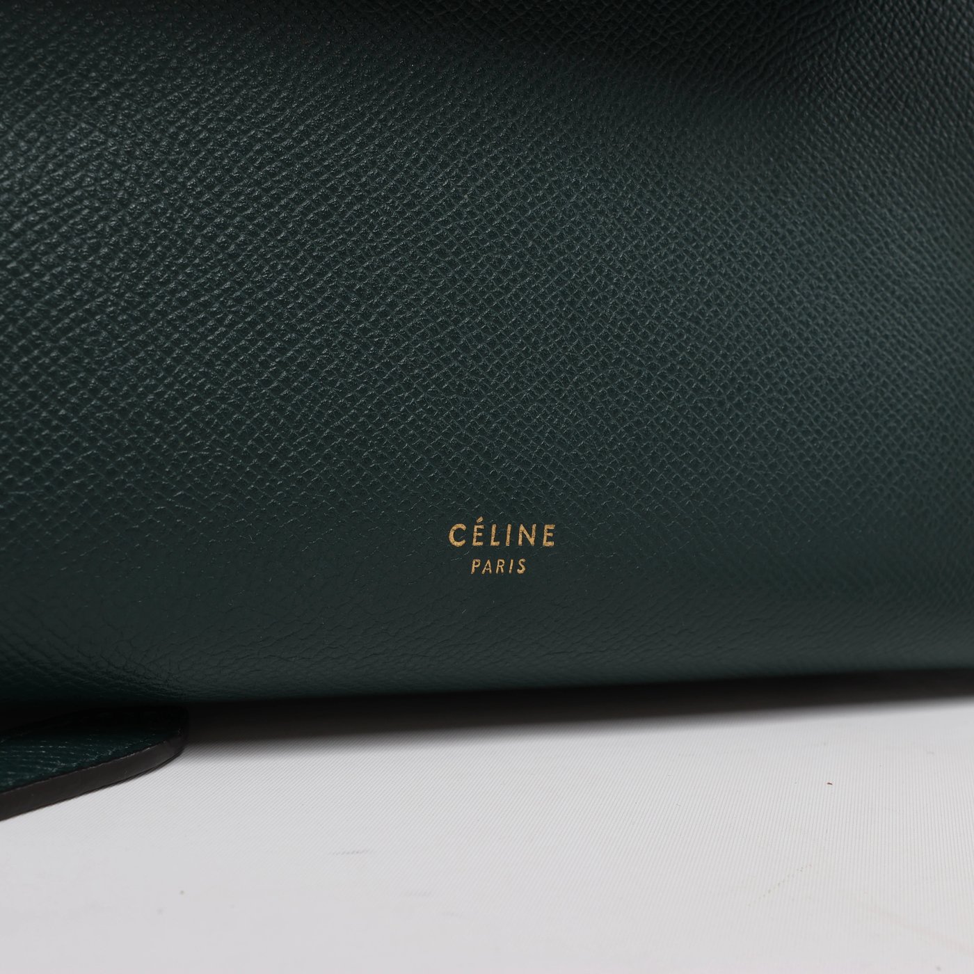Celine Belt Bag Mini Leather 2Way Handbag in Green