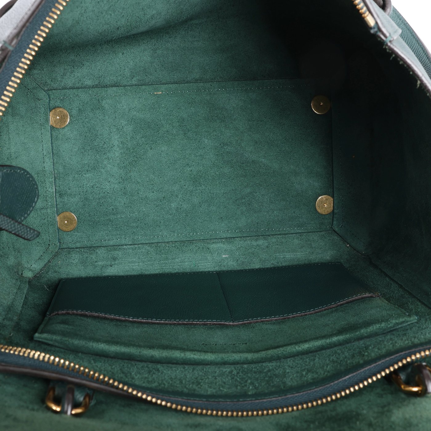 Celine Belt Bag Mini Leather 2Way Handbag in Green