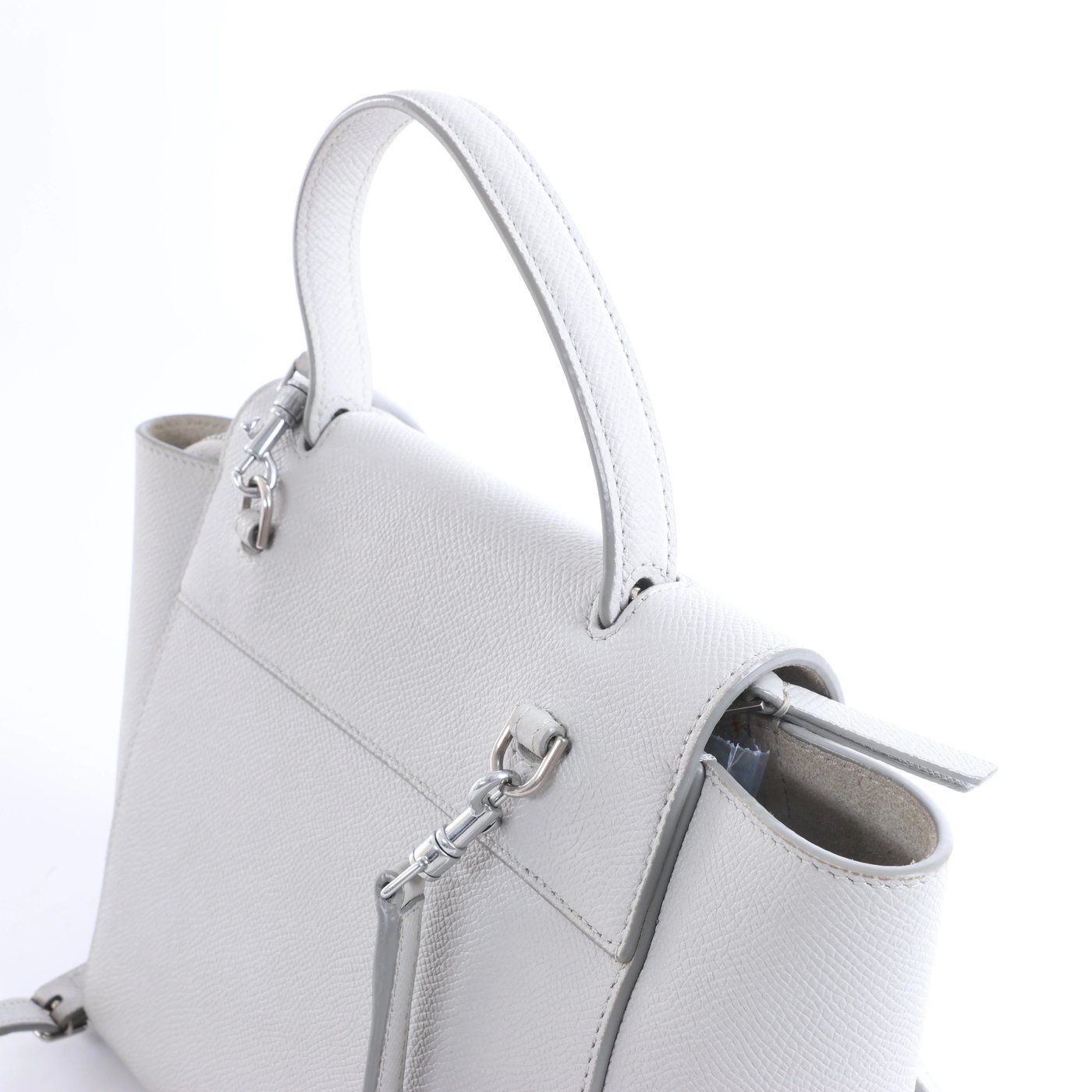Celine Belt Bag Nano Leather 2Way Handbag in Gray