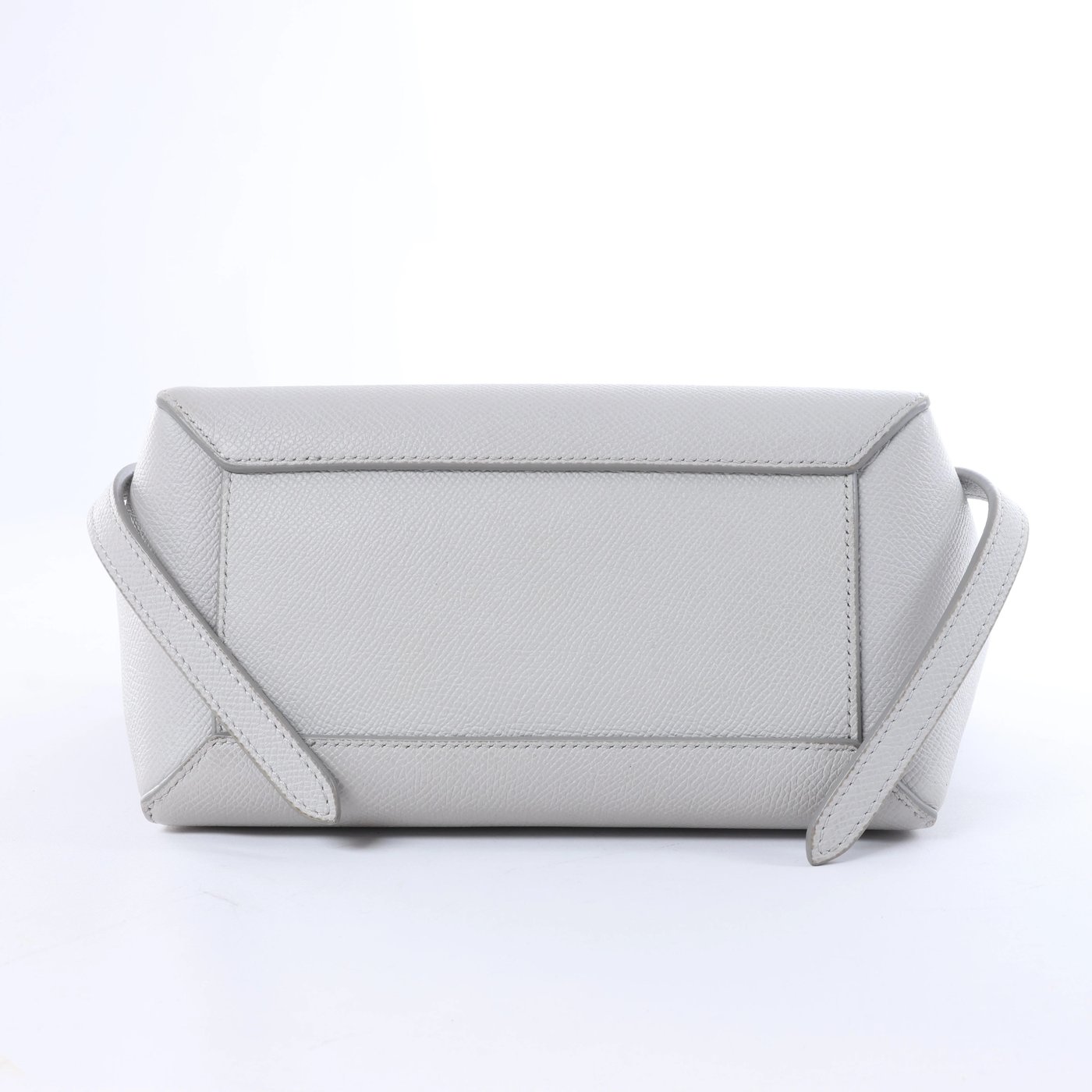 Celine Belt Bag Nano Leather 2Way Handbag in Gray