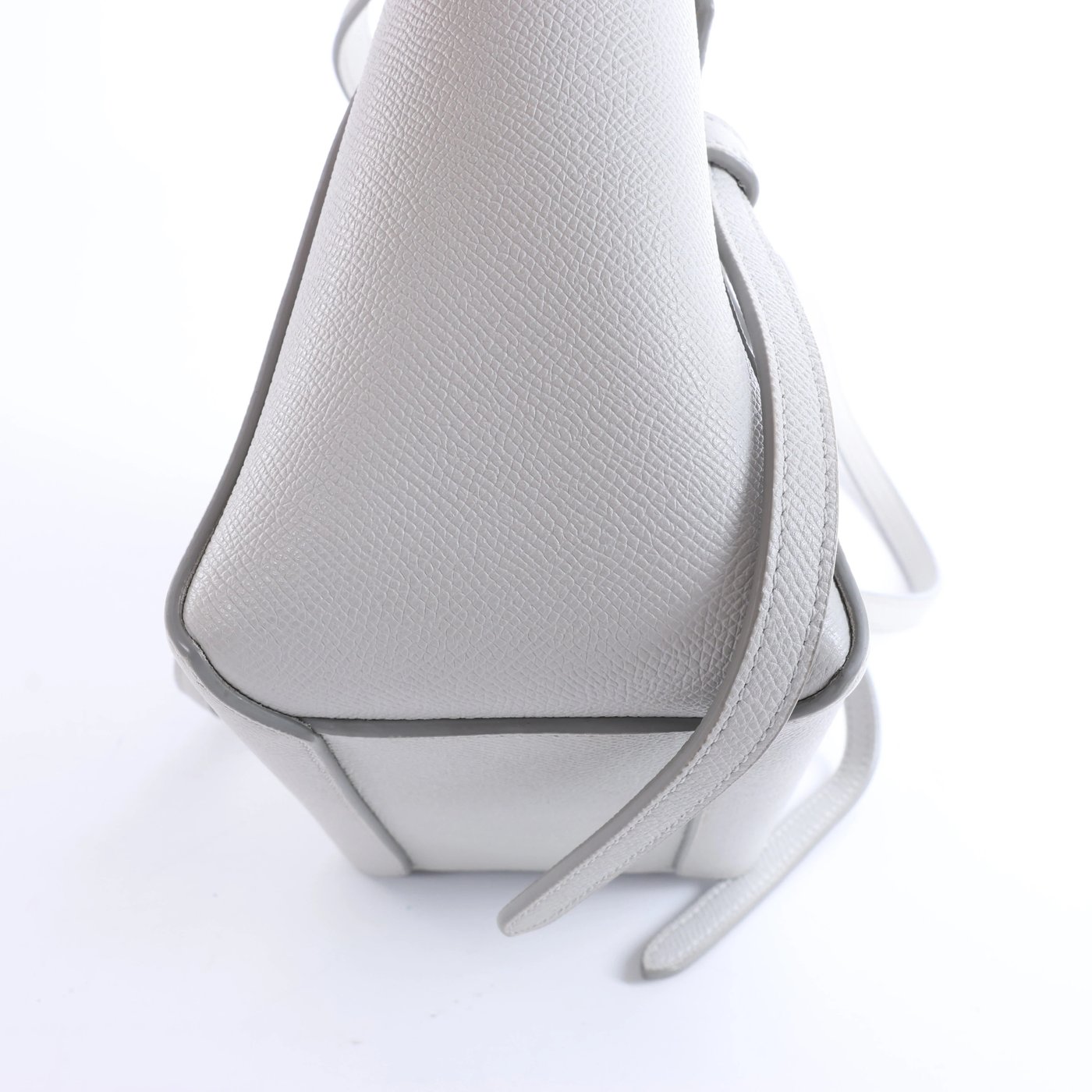 Celine Belt Bag Nano Leather 2Way Handbag in Gray
