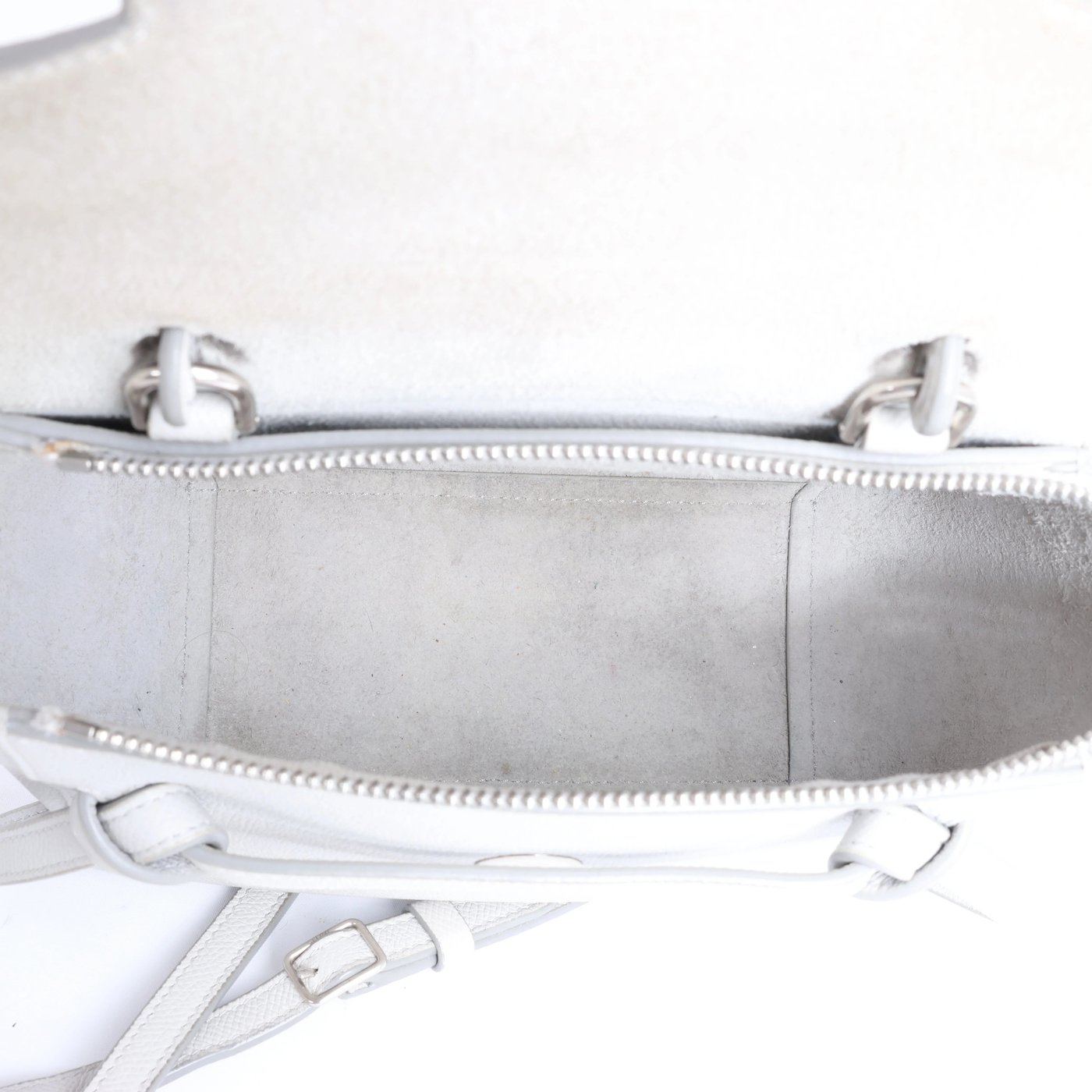Celine Belt Bag Nano Leather 2Way Handbag in Gray