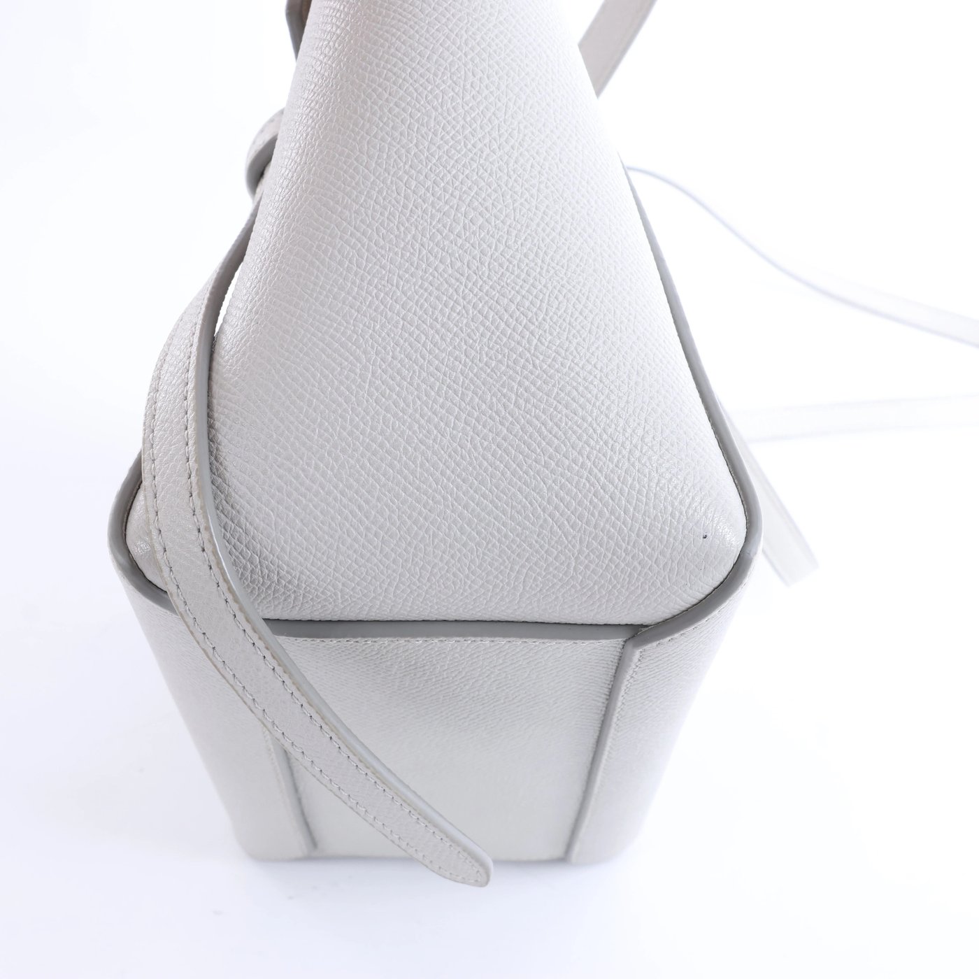 Celine Belt Bag Nano Leather 2Way Handbag in Gray