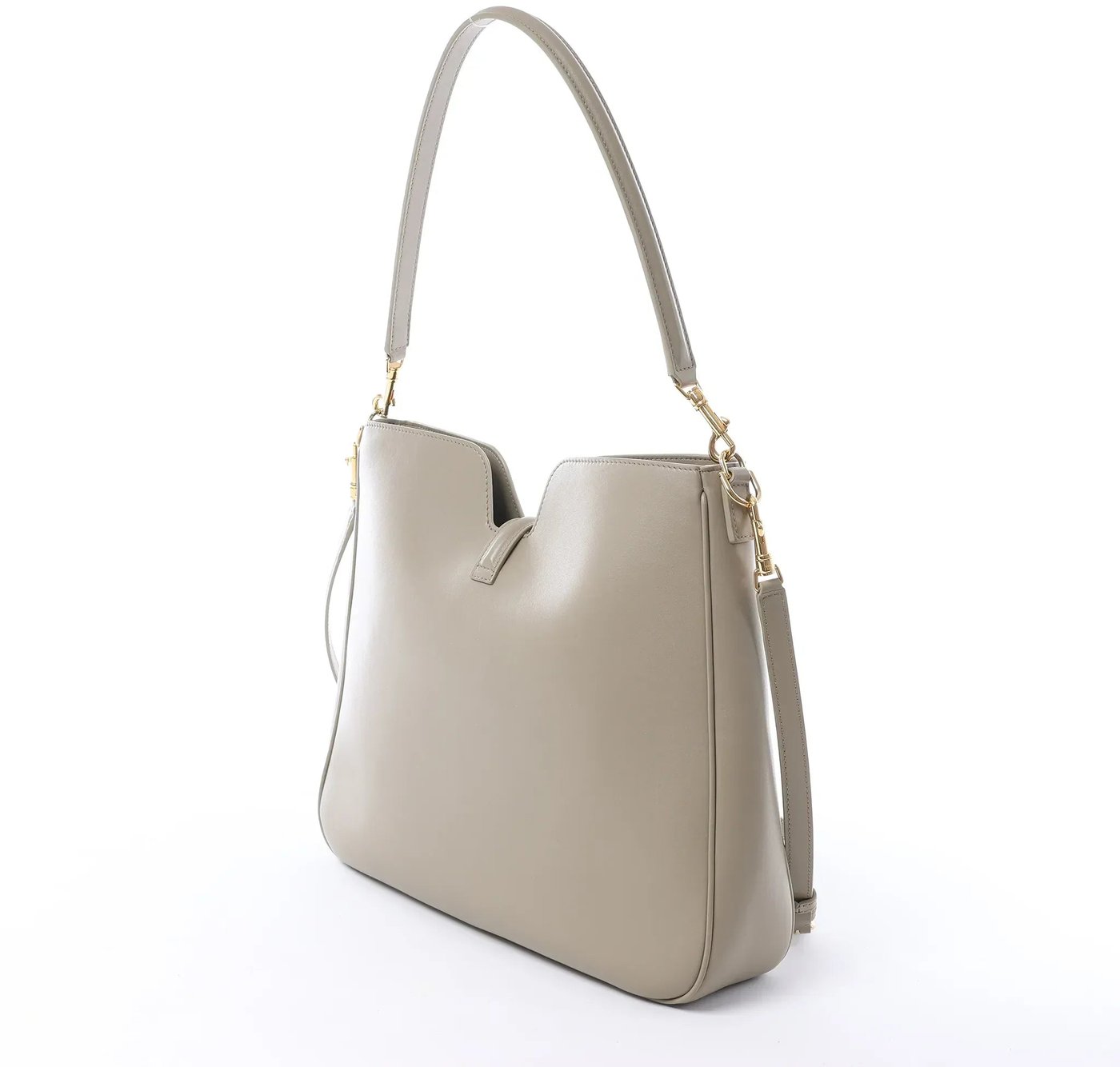 Celine Camille 16 Medium Leather 2Way Shoulder Bag in Beige