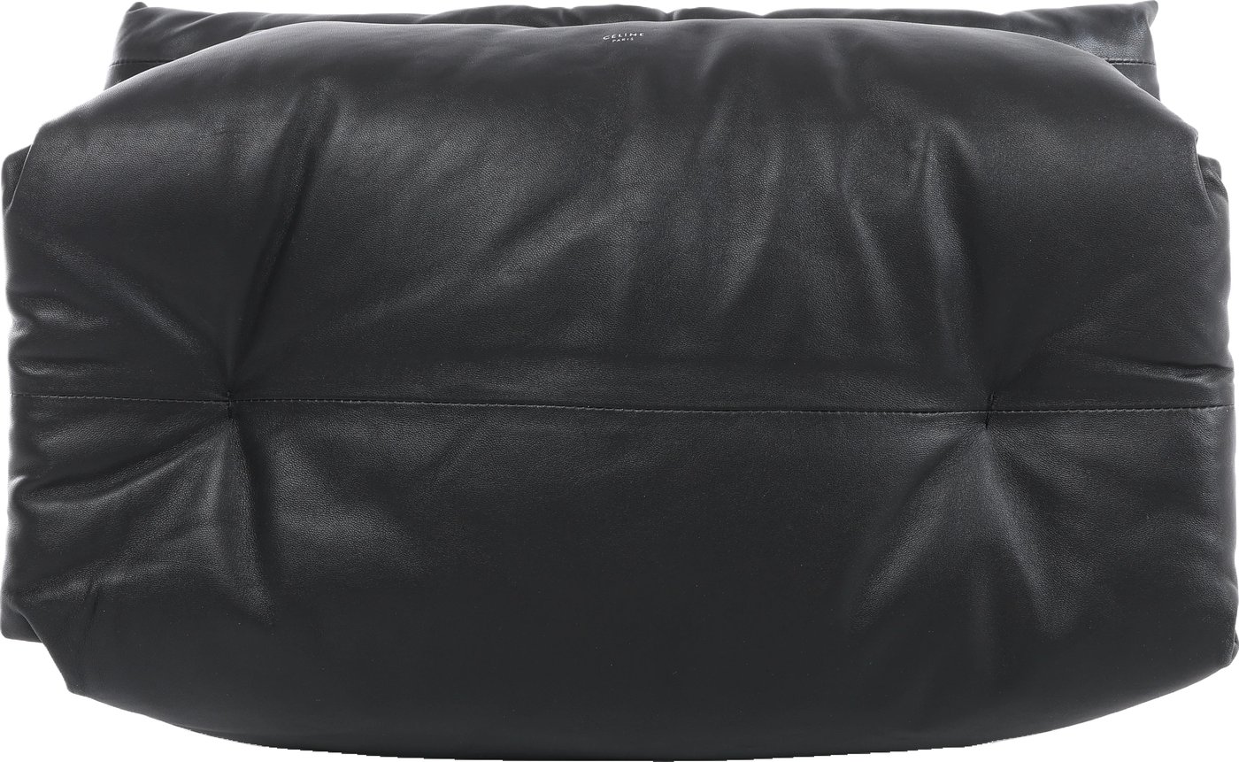 Celine Pillow Leather Handbag in Black