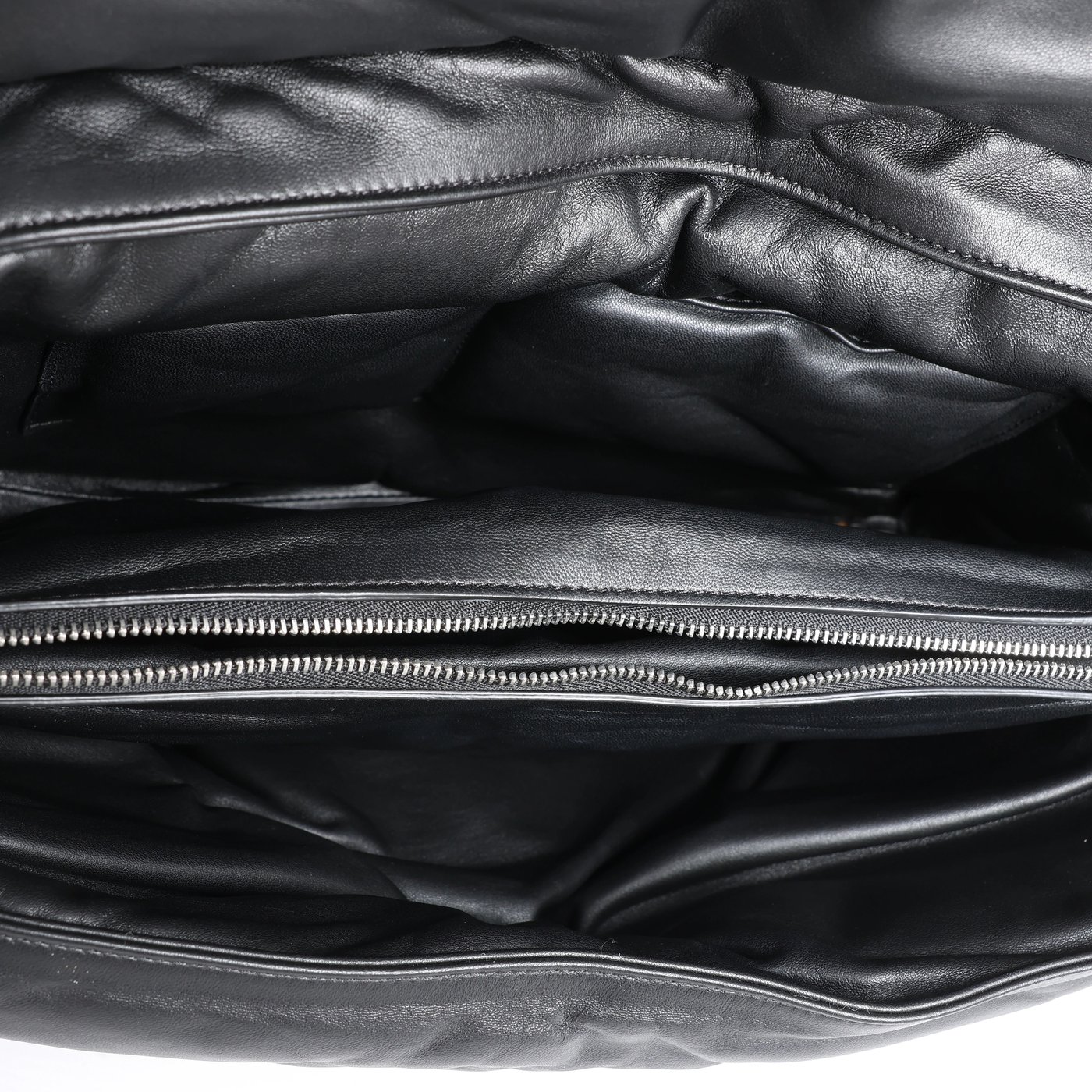 Celine Pillow Leather Handbag in Black