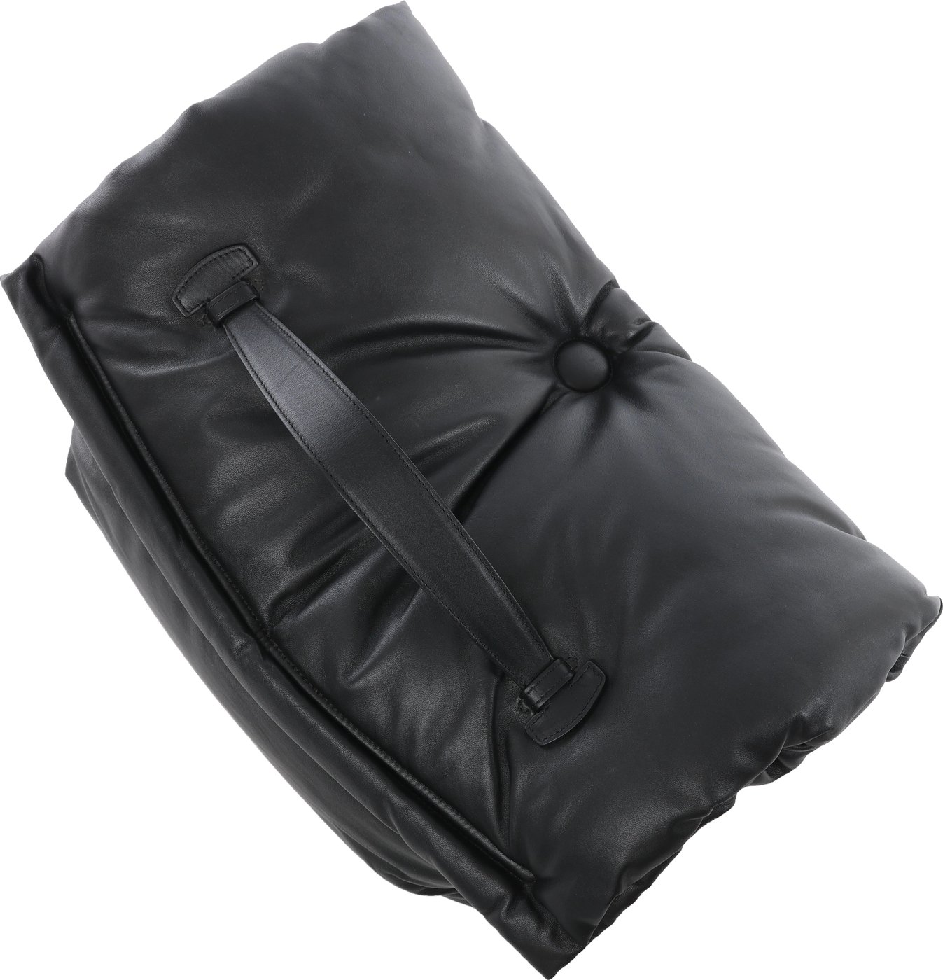 Celine Pillow Leather Handbag in Black