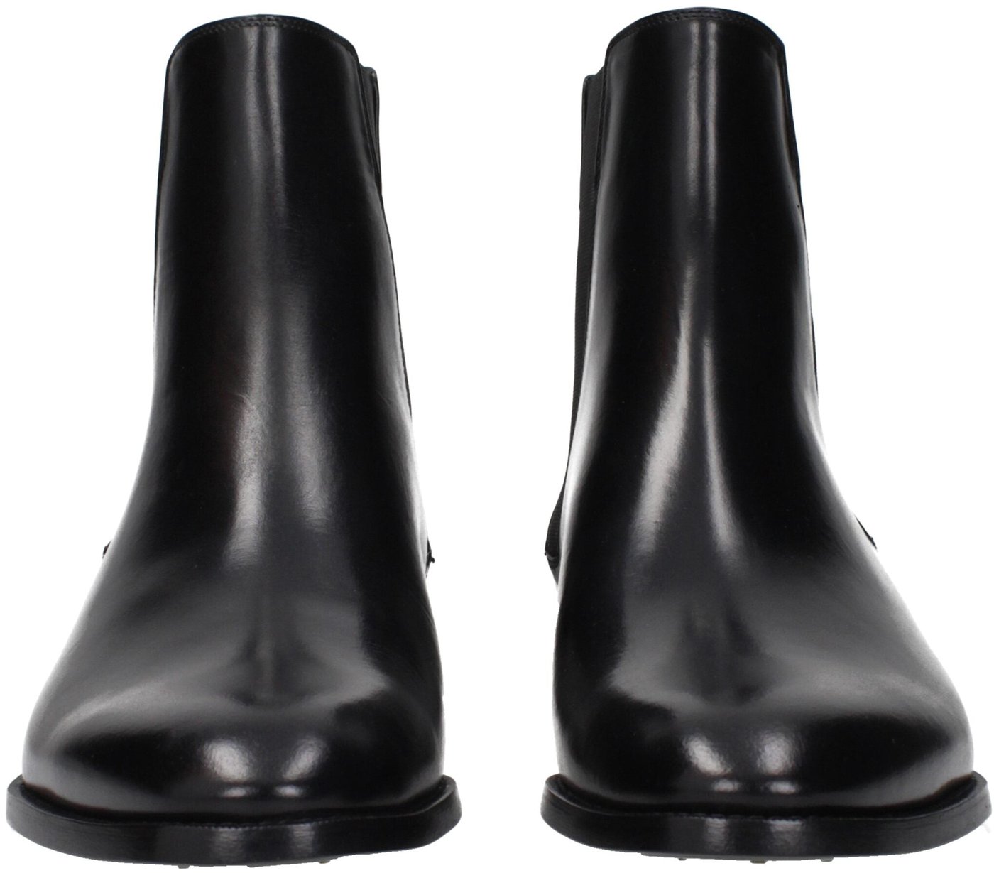 Celine Black Leather Ankle Boots